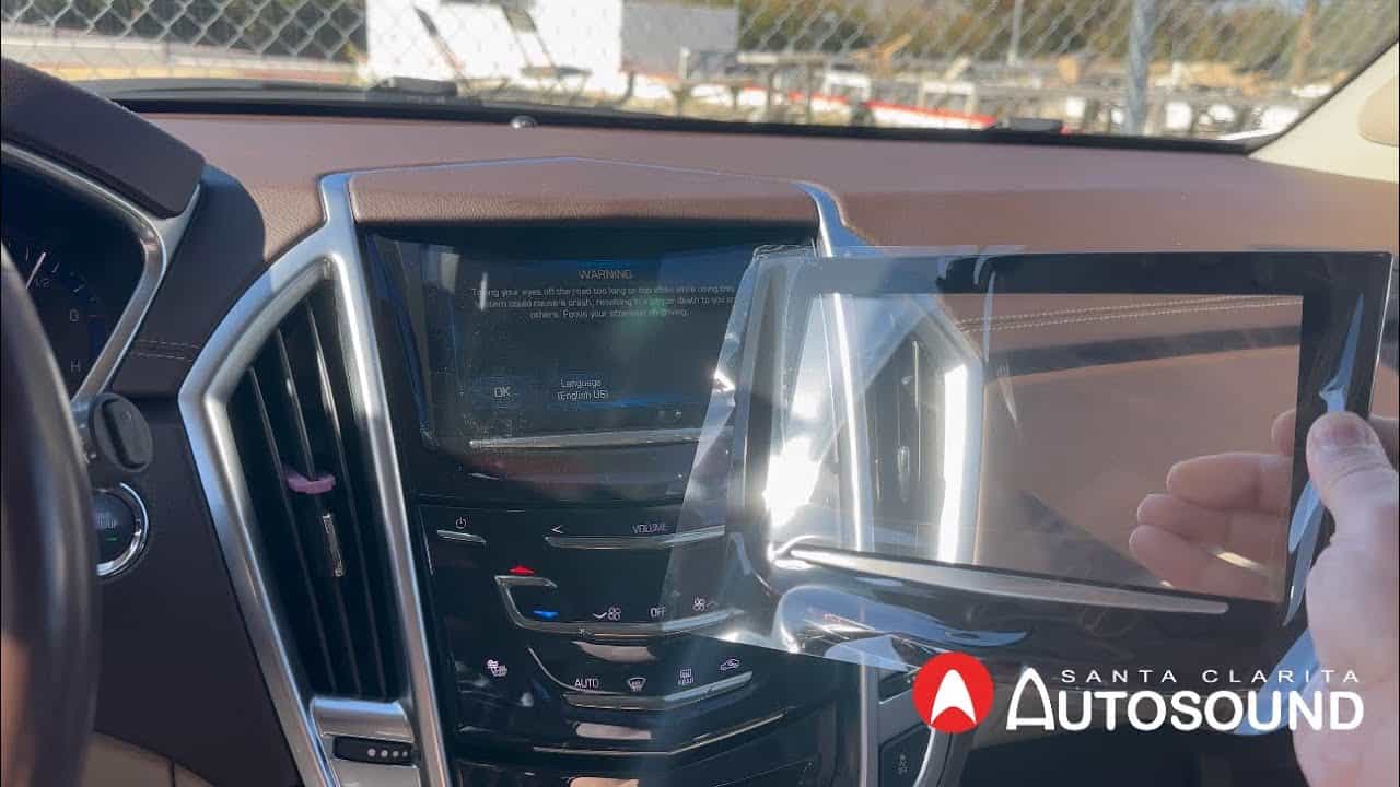 Cadillac Cue Screen Repair Broken touch screen SRX Escalade ATC Santa Clarita Auto Sound