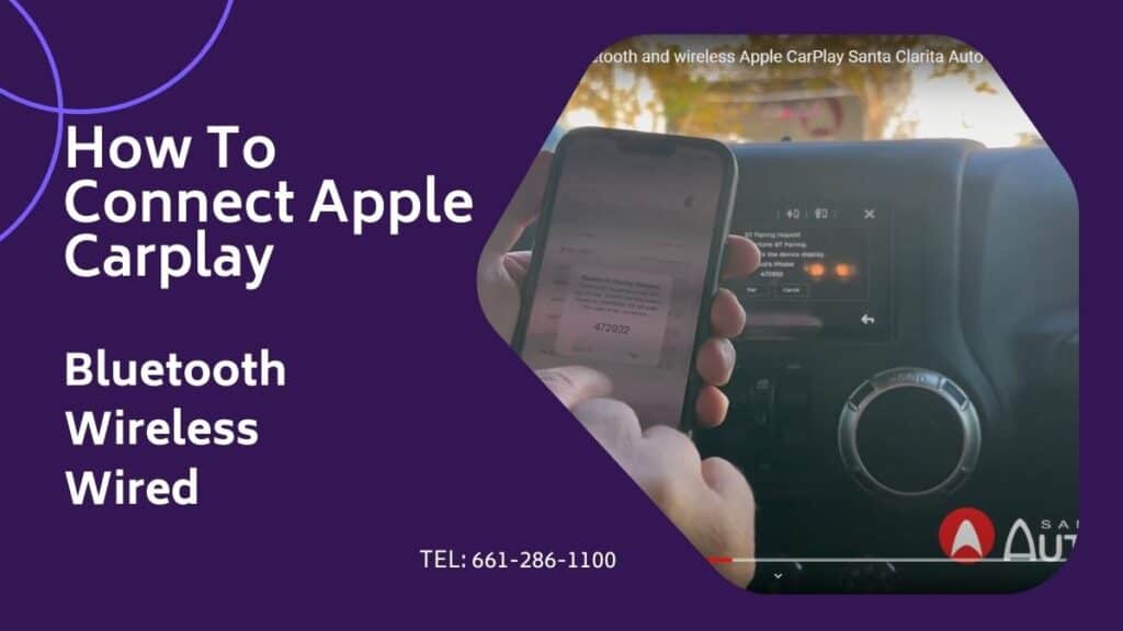 How To Connect Apple Carplay - Bluetooth & Wireless (Step By Step)