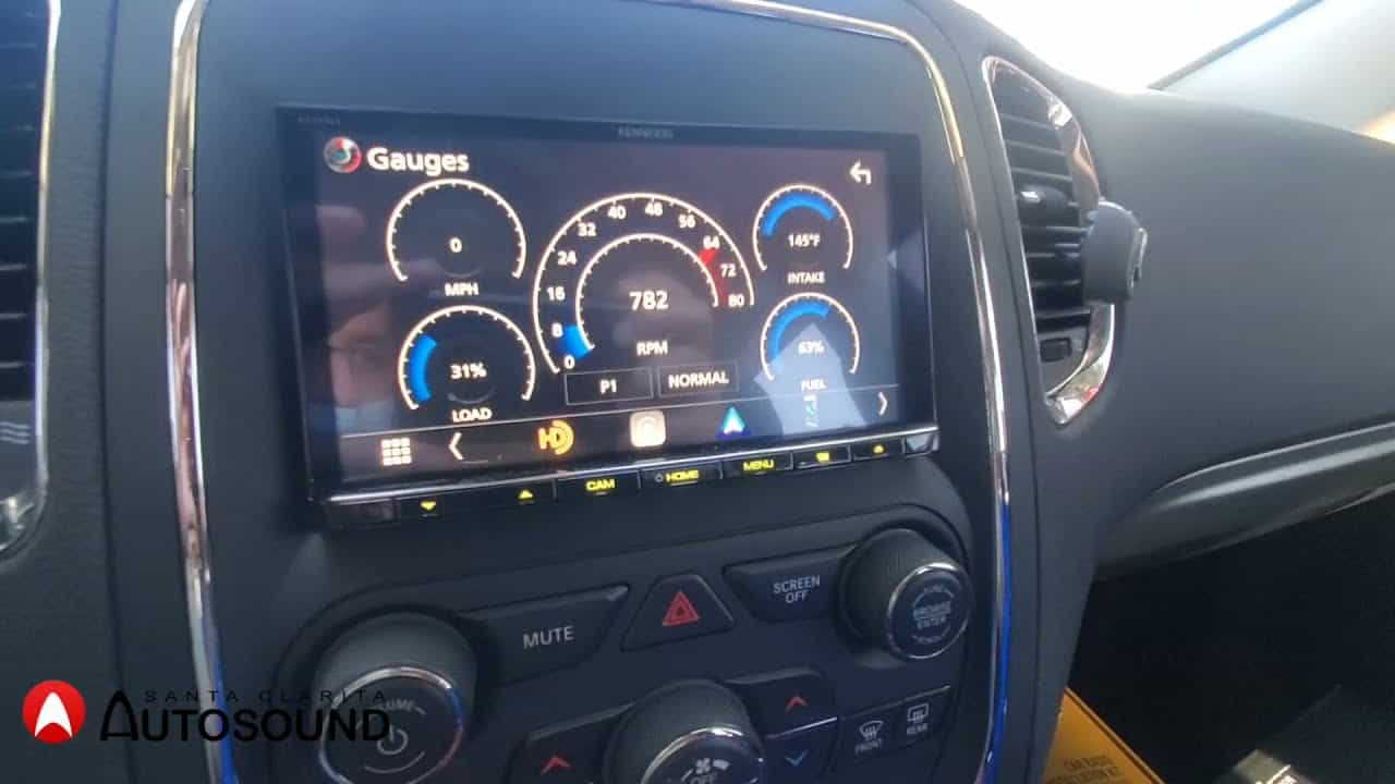 2018 Dodge Durango with a new Apple CarPlay setup Santa Clarita Auto Sound