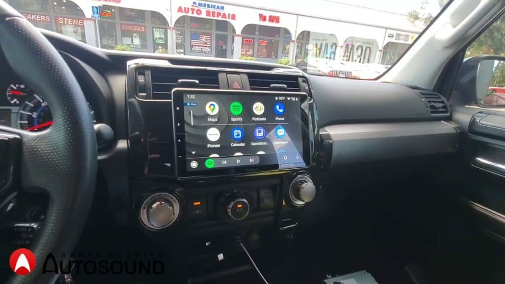 Pioneer DMH-WT7600NEX installed in a 2016 Toyota 4 Runner Santa Clarita Auto Sound
