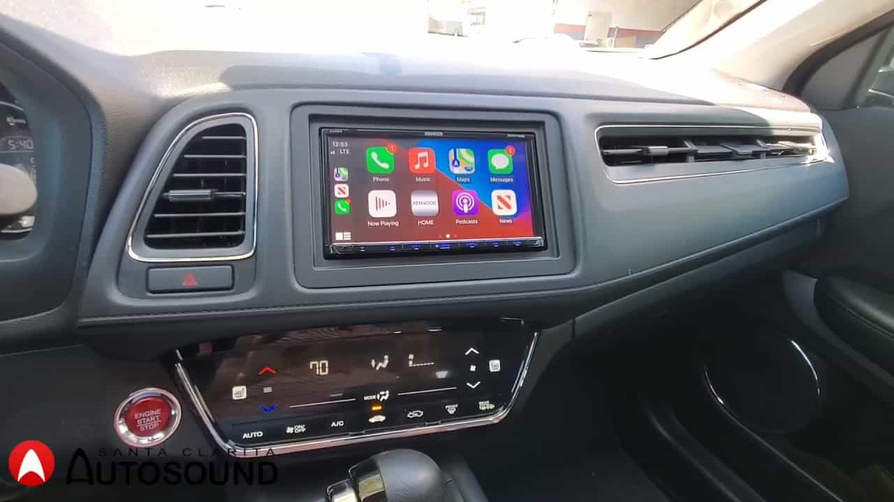 Honda HRV Apple CarPlay Upgrade With Kenwood DMX706S By Santa Clarita Auto Sound!