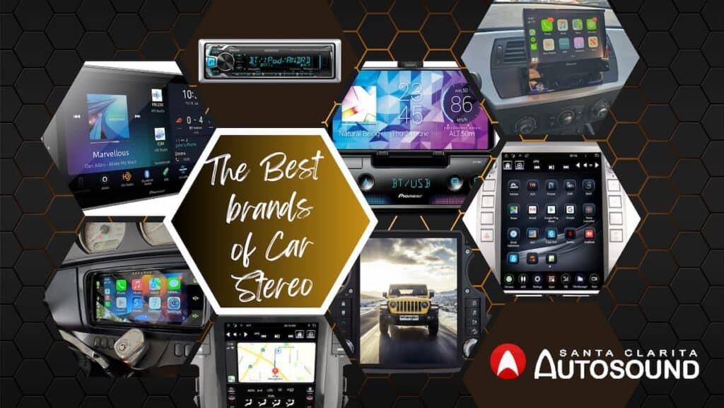 collection of the best car stereo brands