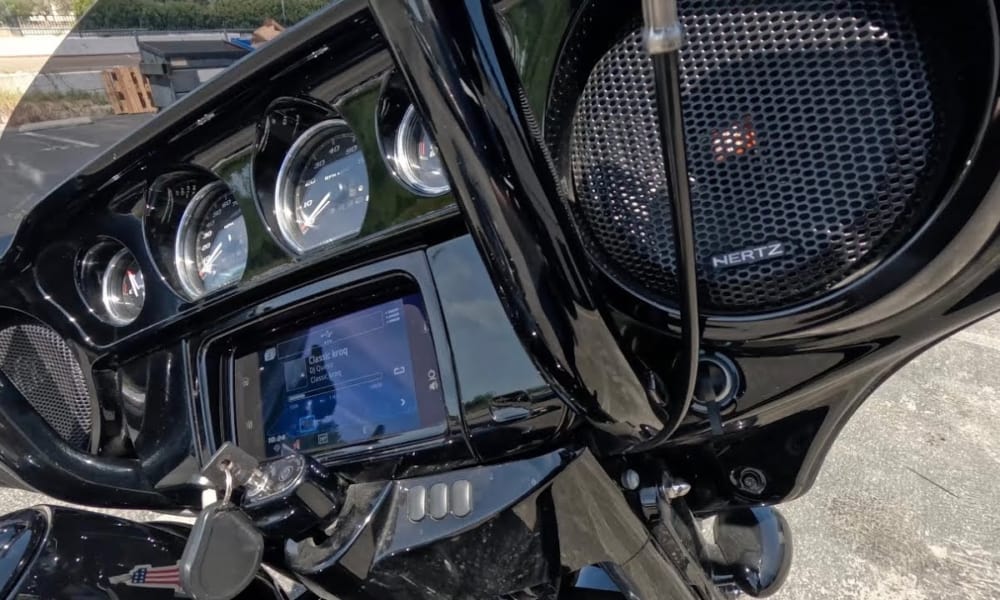 Hertz Audio SPL Waterproof Custom Sound System Harley Davidson Street Glide Santa Clarita Auto Sound
