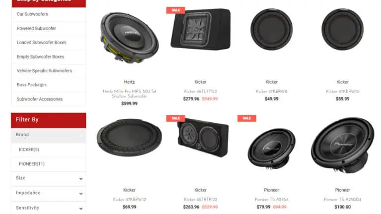 woofers & enclosures