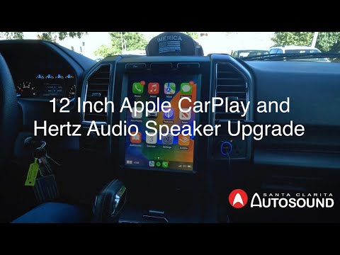 LinksWell T Style Screen 12 inch and Hertz Audio Speaker Installation