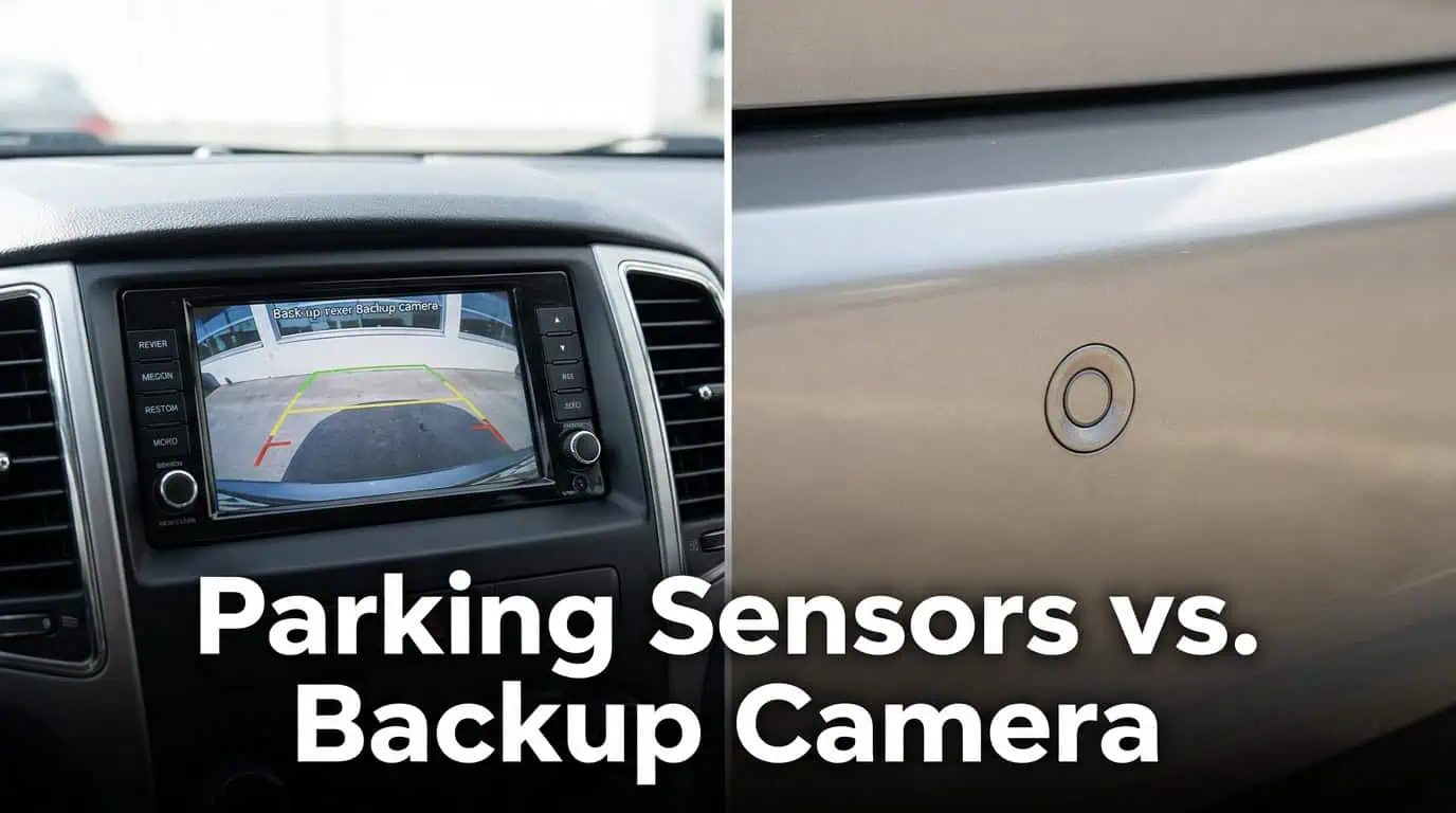 parking sensors vs backup camera